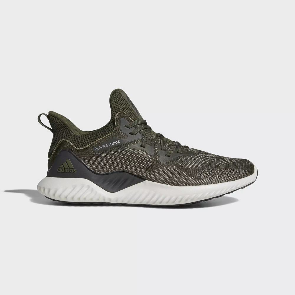 Adidas Alphabounce Beyond Deportivos Verdes Para Mujer (MX-39250)